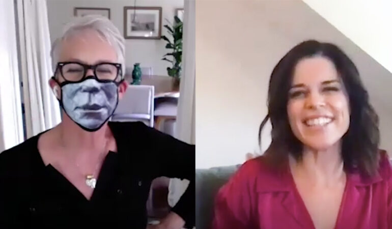 Jamie Lee Curtis & Neve Campbell Chat Virtually