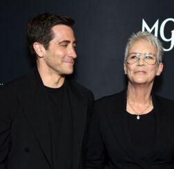 Jamie Lee Curtis and Jake Gyllenhaal attend the premiere of 'The Covenant'