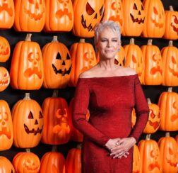 Jamie Lee Curtis attends Halloween Ends premiere