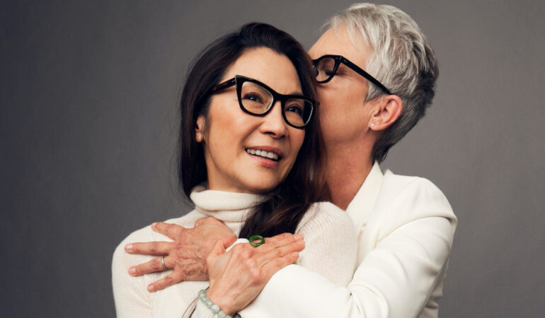 Jamie Lee Curtis and Michelle Yeoh