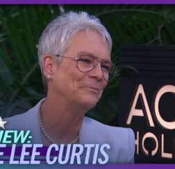 Jamie Lee Curtis tears up while talking about 2023 Oscar nomination